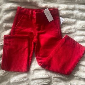 NWT Janie and Jack Holiday Corduroy Trouser Pant size 4T
